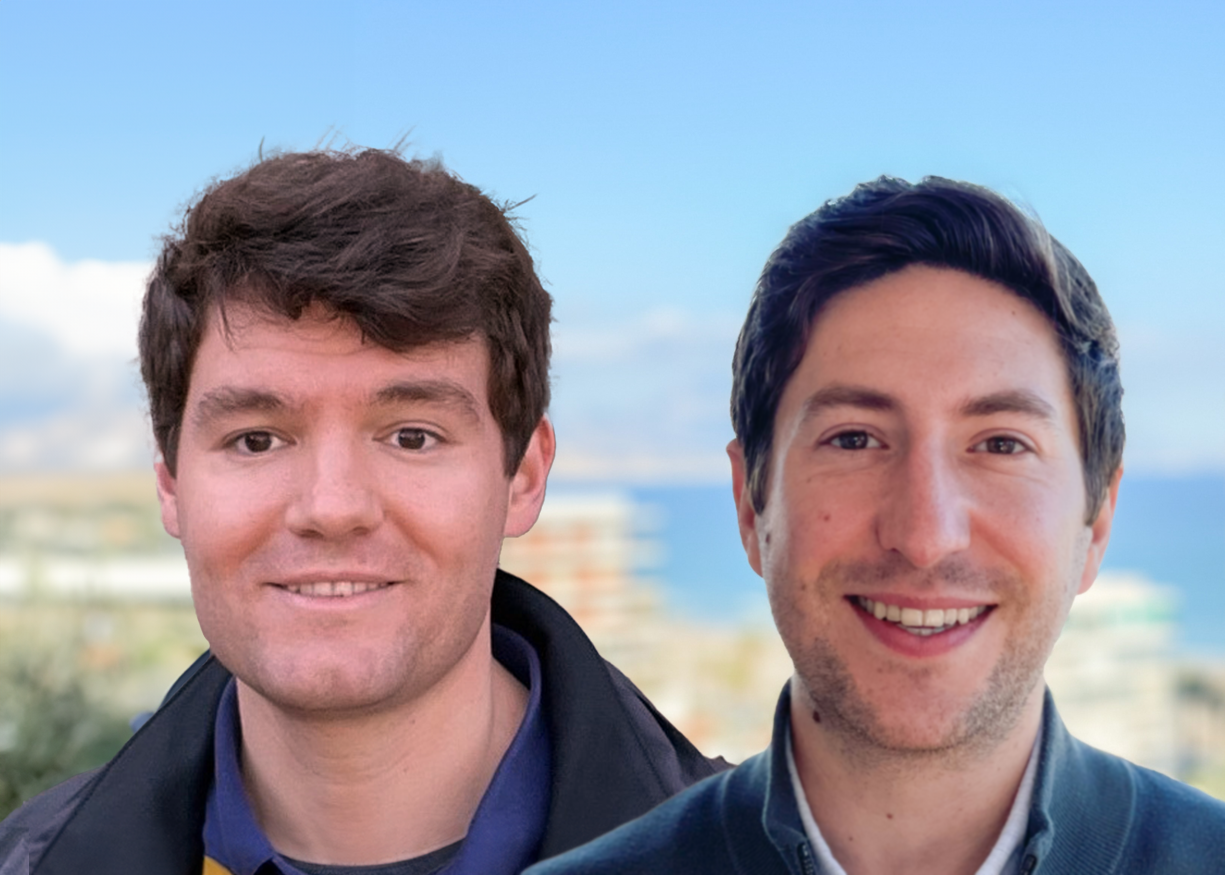 Image of two the founders of Budgeat side by side
