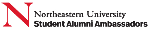 Northeastern University Student Alumni Ambassadors Logo